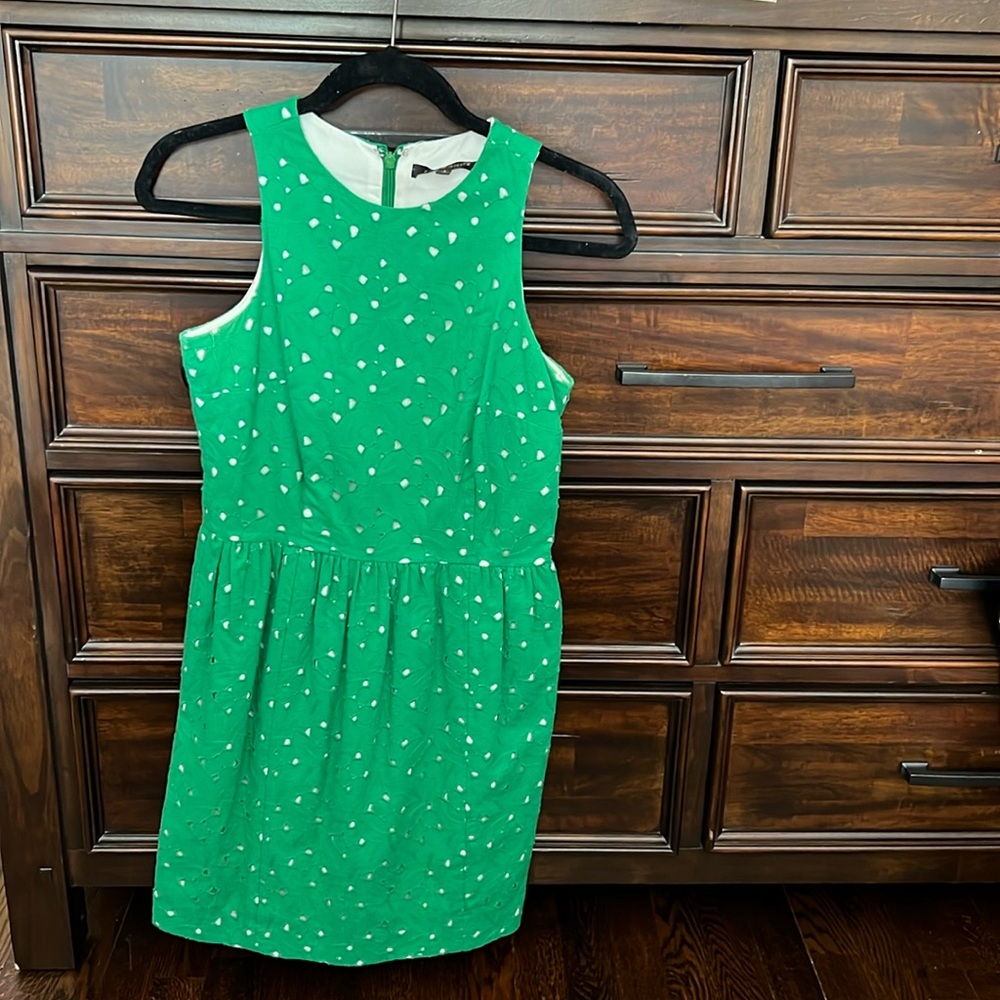 Cynthia Steffe green cocktail dress
